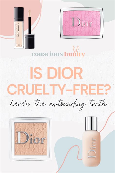 dior is not cruelty free.